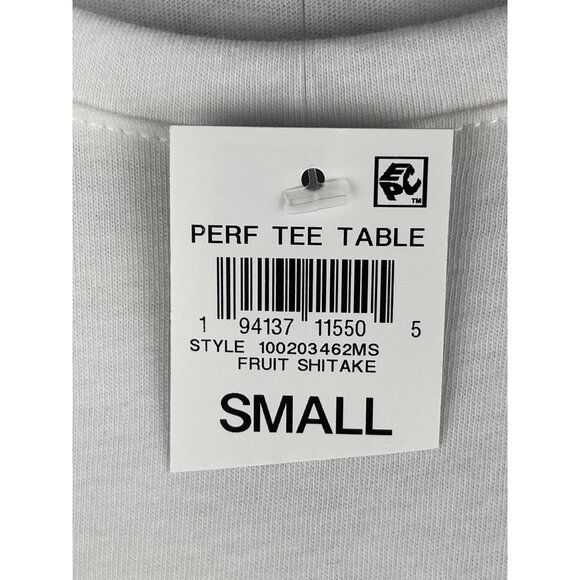 Style & Co Womens Small / Medium (See Measurements) Perf Tee White Graphic Tee - Picture 7 of 9